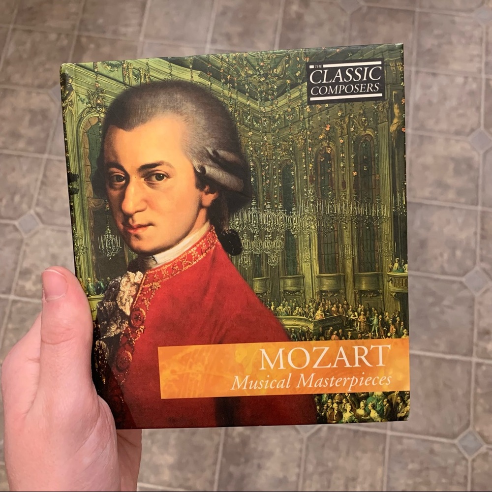 Mozart Musical Masterpieces CD The Classic Composers Wolfgang Amadeus Mozart